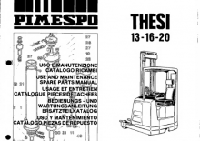 Електричні штабелері OM-Pimespo Thesi  20
