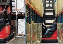 Електричні бічні завантажувачі Linde A 13