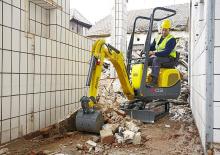Електричний гусеничний екскаватор Wacker Neuson 803 dual power 