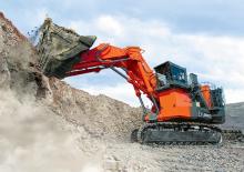 Електричний гусеничний екскаватор Hitachi EX2600-7E
