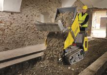 Eлектричні гусеничні самоскиди Wacker Neuson DT10e