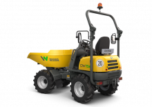 Eлектричні колісні самоскиди Wacker Neuson DW15e