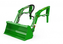Фронтальний навантажувач John Deere 120E