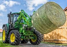 Фронтальний навантажувач John Deere 603R