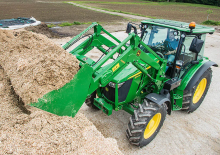 Фронтальний навантажувач John Deere H260 NSL 