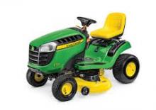 Газонокосарки, газонні та садові трактори John Deere E120