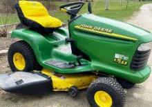 Газонокосарки, газонні та садові трактори John Deere LT155