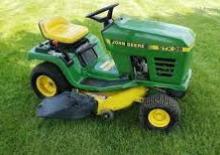 Газонокосарки, газонні та садові трактори John Deere STX38 Yellow Deck