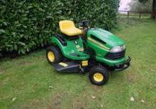 Газонокосарки, газонні та садові трактори John Deere X110