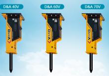 Гідравлічні відбійні молотки D & A 40 V