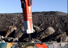 Гідравлічні відбійні молотки Sandvik BR 7013