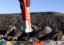 Гідравлічні відбійні молотки Sandvik BR 927
