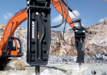 Гідравлічні відбійні молотки Doosan DXB230
