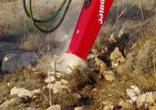 Гідравлічні відбійні молотки Socomec DMS 95/2