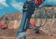 Гідравлічні відбійні молотки Doosan DXB100H