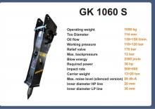 Гідравлічні відбійні молотки Italdem GK 1060 S 