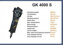 Гідравлічні відбійні молотки Italdem GK 4000 S 