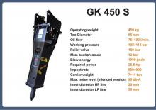 Гідравлічні відбійні молотки Italdem GK 450 S 