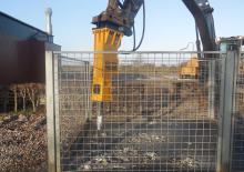 Гідравлічні відбійні молотки OSA Demolition Equipment HB 150