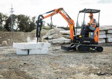 Гідравлічні відбійні молотки Doosan HB04