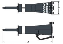 Гідравлічні відбійні молотки Bobcat HB380
