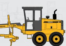 Грейдери Volvo G80