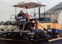 Гусеничні асфальтоукладачі Marini MF 905