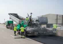 Гусеничні асфальтоукладачі Vögele Super 1800-3 SprayJet