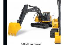 Гусеничні екскаватори John Deere Construction 225D