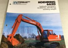 Гусеничні екскаватори Koehring 6620