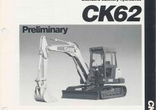 Гусеничні екскаватори Case CK62