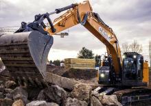 Гусеничні екскаватори Case CX245D SR