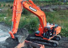 Гусеничні екскаватори Doosan DX340LC-3