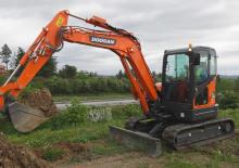 Гусеничні екскаватори Doosan DX62R-3