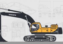 Гусеничні екскаватори Volvo EC460