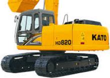 Гусеничні екскаватори Kato HD820III