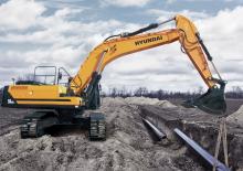 Гусеничні екскаватори Hyundai HX380NL
