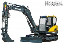Гусеничні екскаватори Hyundai HX85A