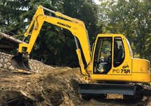 Гусеничні екскаватори Komatsu PC75-1