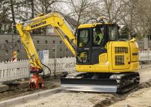 Гусеничні екскаватори Komatsu PC88MR-11 