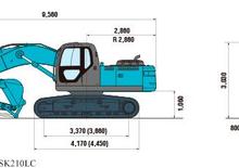 Гусеничні екскаватори Kobelco SK 210 LC 9
