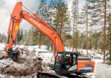 Гусеничні екскаватори Hitachi ZH210-5 HYBRID