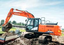 Гусеничні екскаватори Hitachi ZX210-6