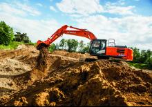Гусеничні екскаватори Hitachi ZX250LCN-6