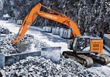 Гусеничні екскаватори Hitachi ZX345
