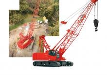 Гусеничні крани - ґратчаста стріла Manitowoc 10000 E