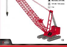 Гусеничні крани - ґратчаста стріла Manitowoc 15000 E