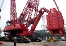 Гусеничні крани - ґратчаста стріла Manitowoc 31000