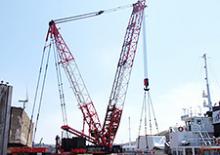 Гусеничні крани - ґратчаста стріла Hitachi Sumitomo 6000 SL-X