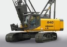 Гусеничні крани - ґратчаста стріла Sennebogen 640 R-HD